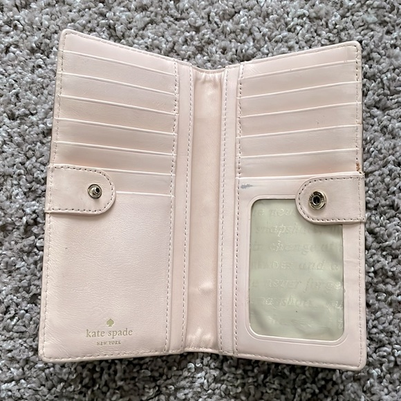 Kate Spade Rose Gold Wallet - Picture 3 of 4